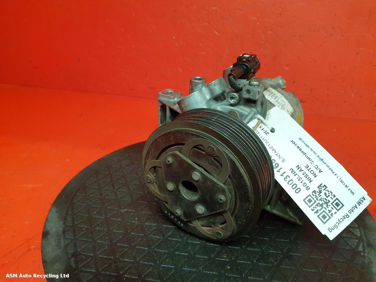 View Auto part Compressor Nissan Note 2015