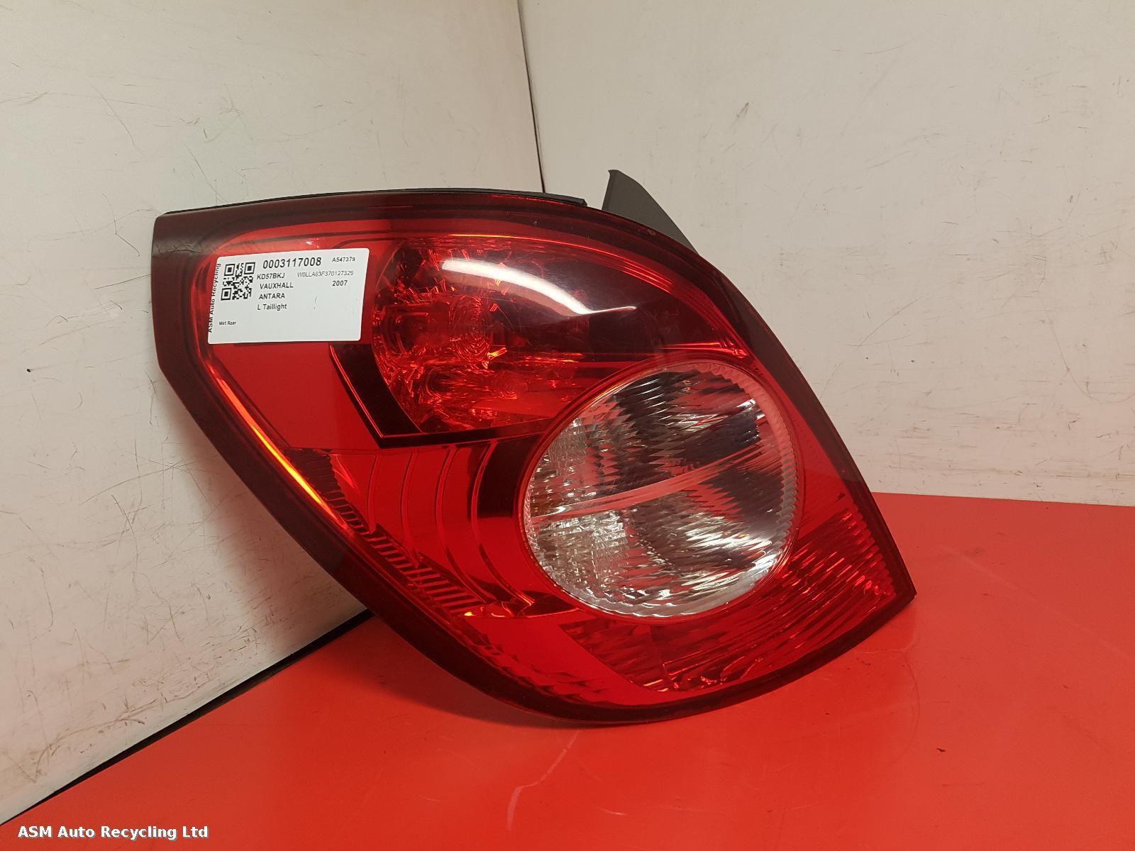 View Auto part L Taillight Vauxhall Antara 2007