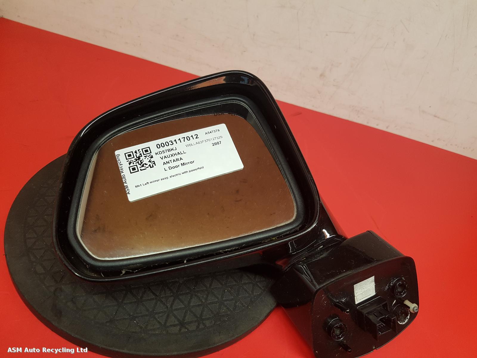 View Auto part L Door Mirror Vauxhall Antara 2007