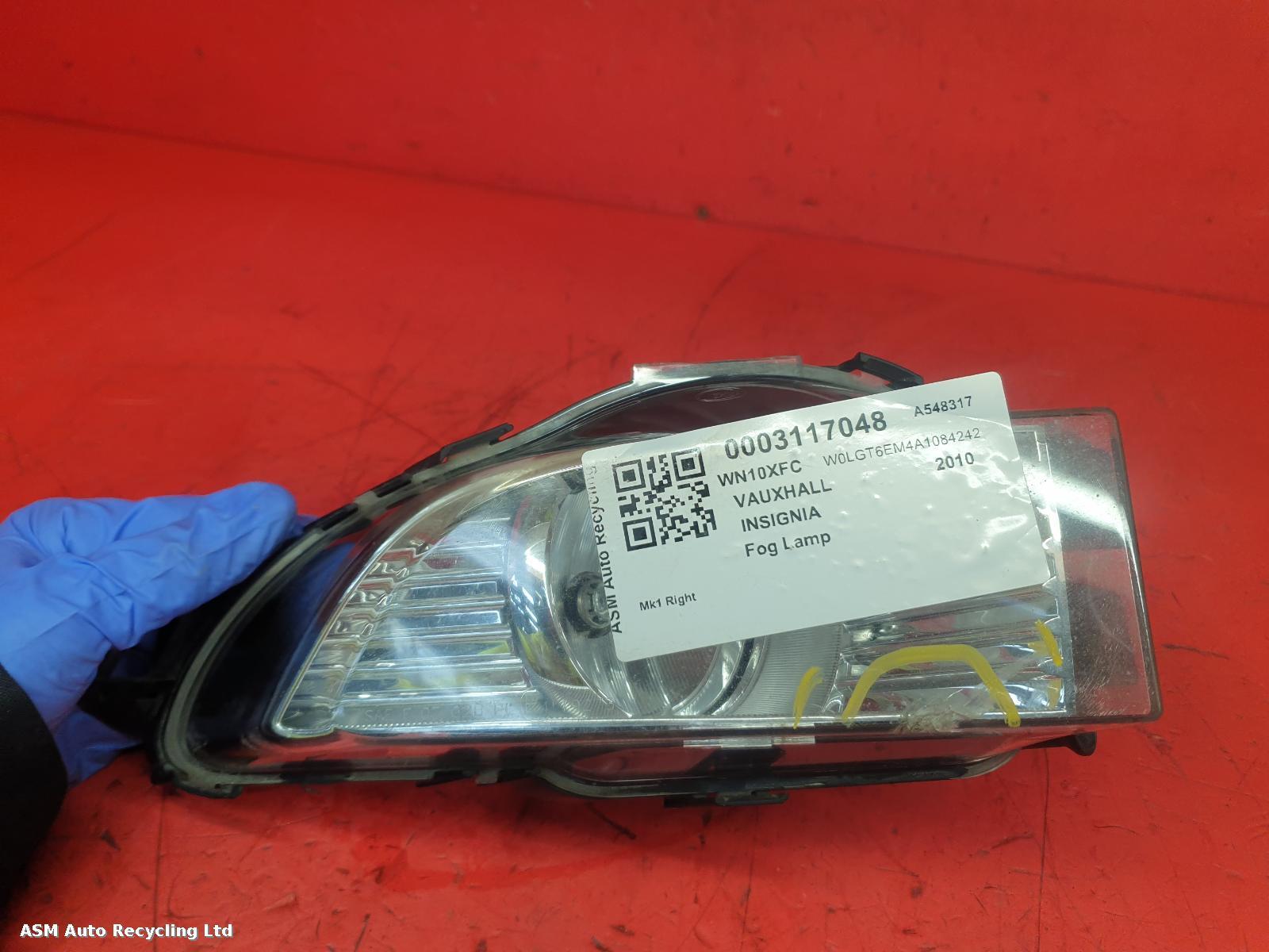 View Auto part Fog Lamp Vauxhall Insignia 2010