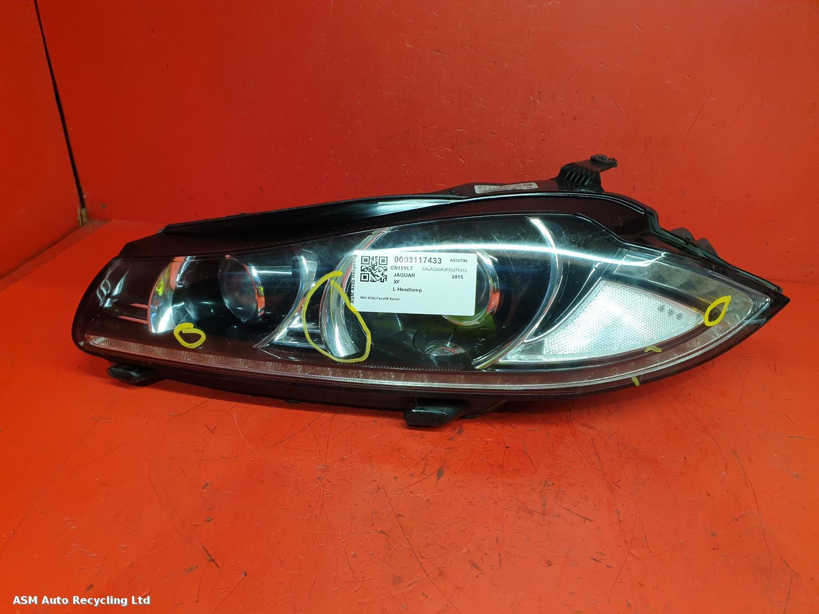 View Auto part L Headlamp Jaguar Xf 2015