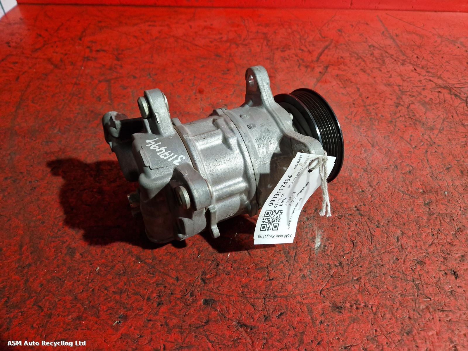 View Auto part Compressor Bmw 2 Series 2016