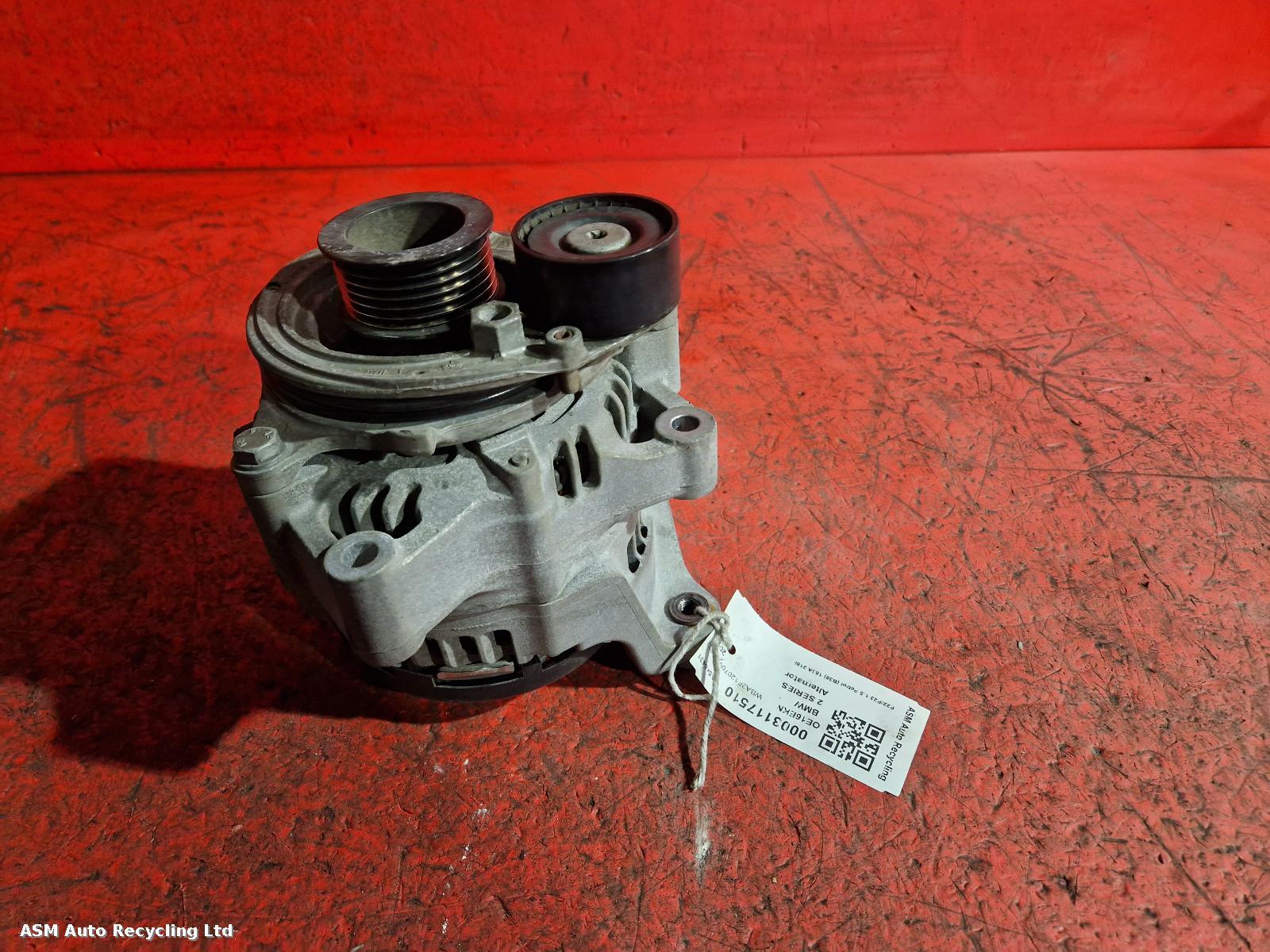 View Auto part Alternator Bmw 2 Series 2016