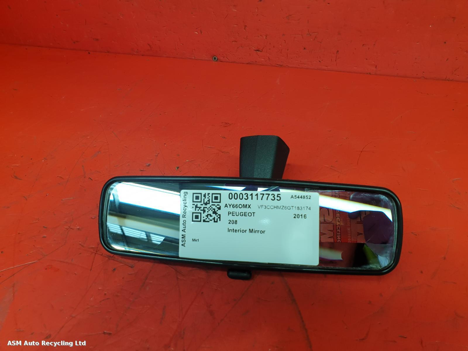 View Auto part Interior Mirror Peugeot 208 2016