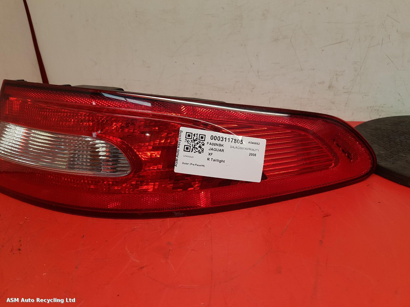 View Auto part R Taillight Jaguar Xf 2008