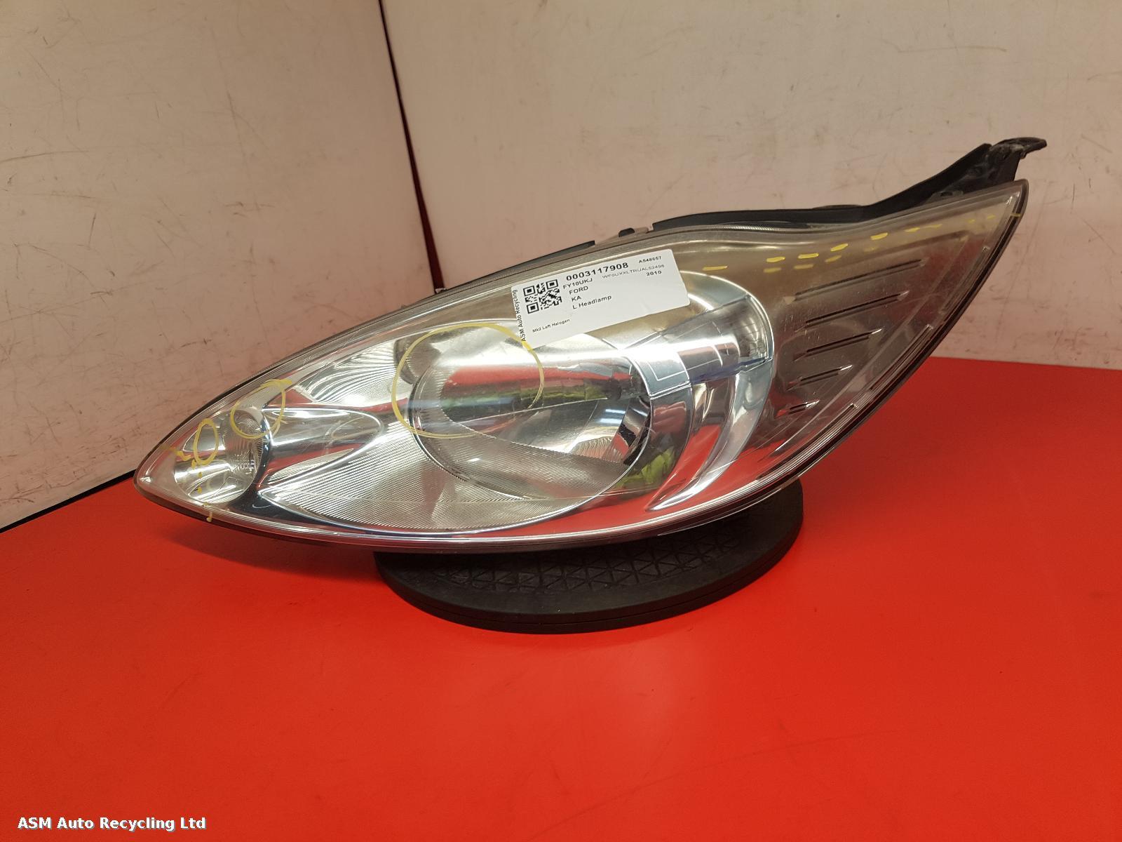 View Auto part L Headlamp Ford Ka 2010