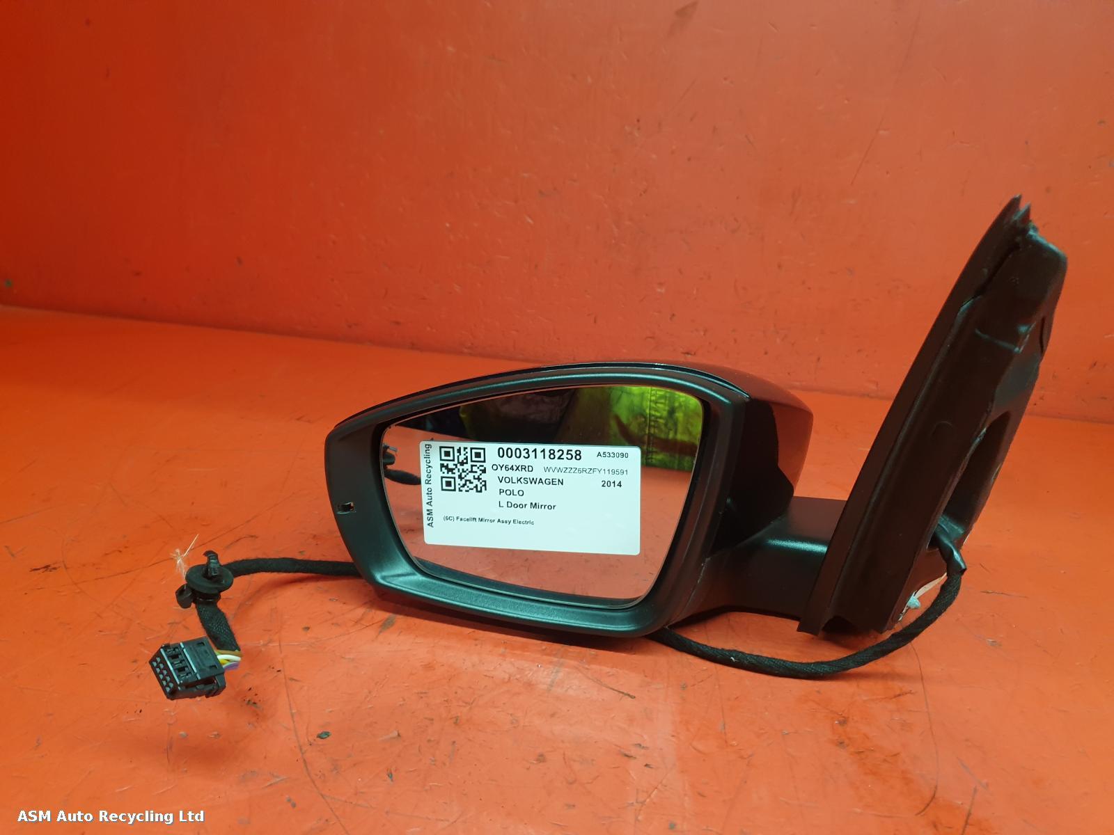 View Auto part L Door Mirror Volkswagen Polo 2014