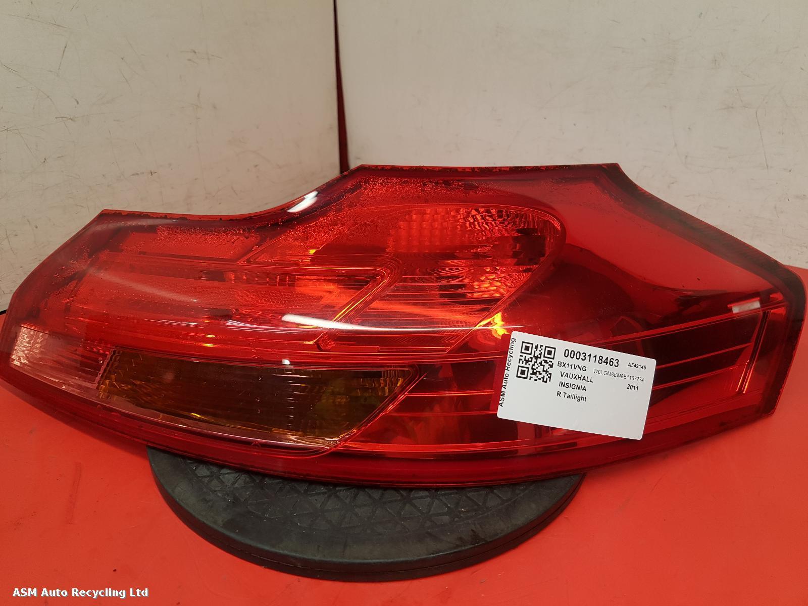 View Auto part R Taillight Vauxhall Insignia 2011