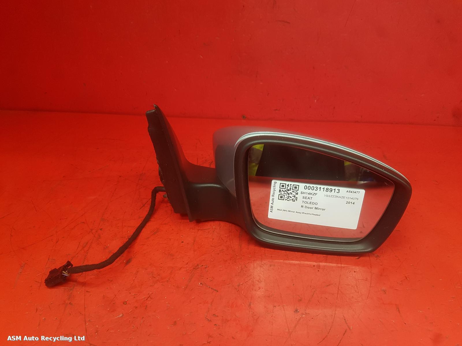 View Auto part R Door Mirror Seat Toledo 2014