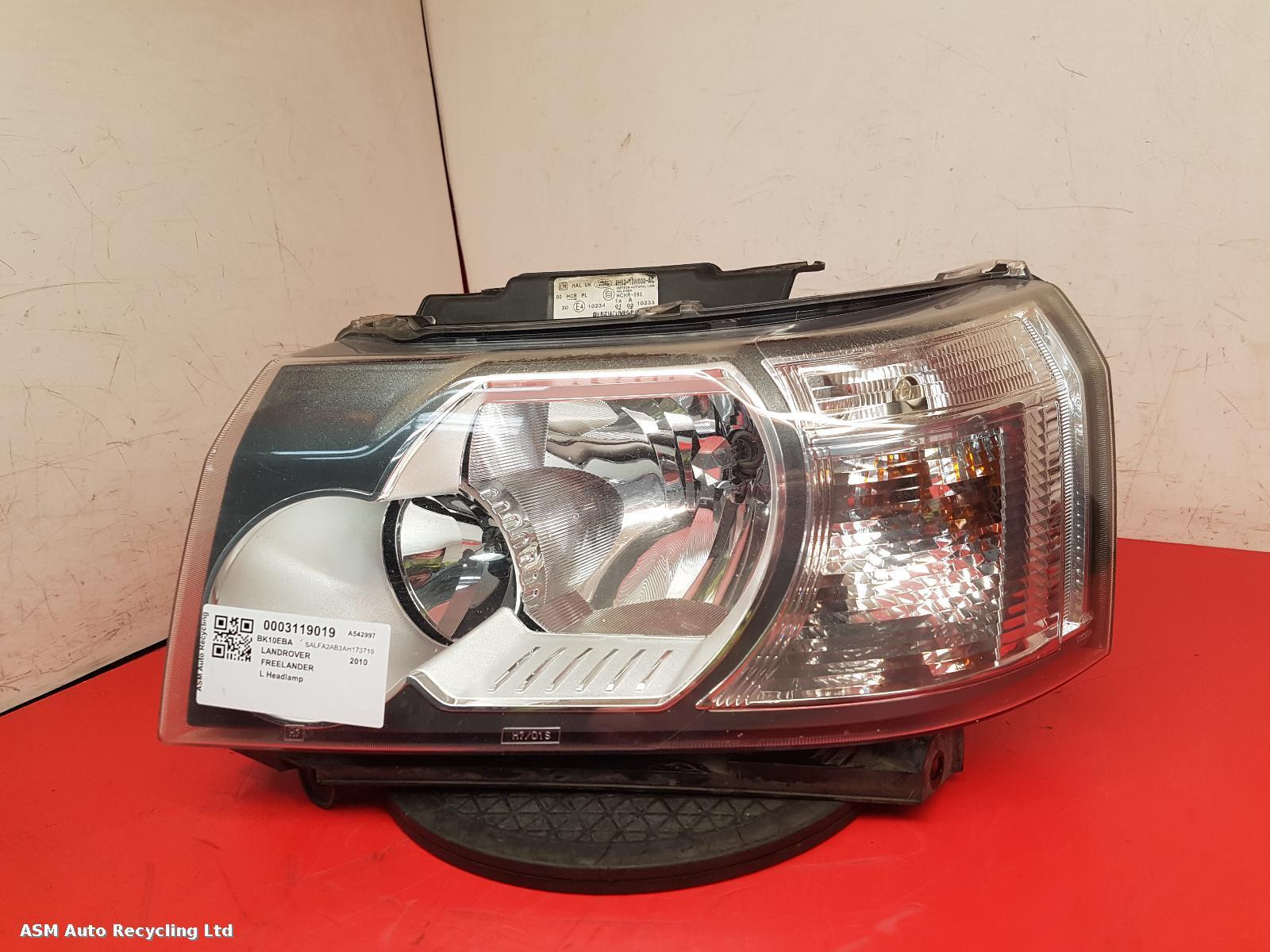 View Auto part L Headlamp Land Rover Freelander 2010