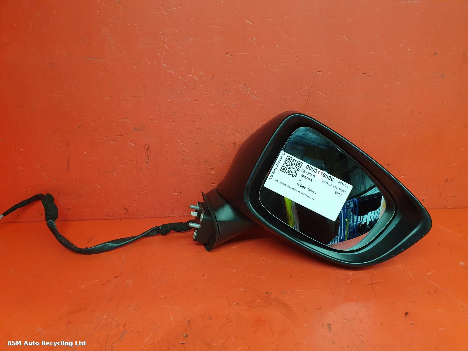 View Auto part R Door Mirror Mazda 6  2013
