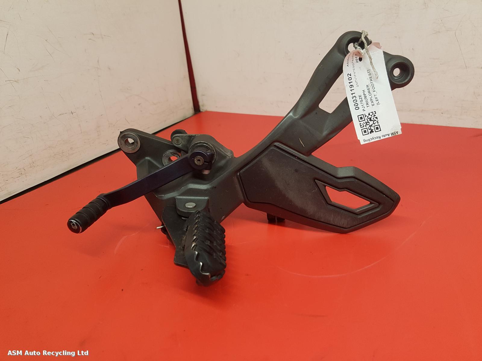 View Auto part Left Footrest Triumph Explorer 2017