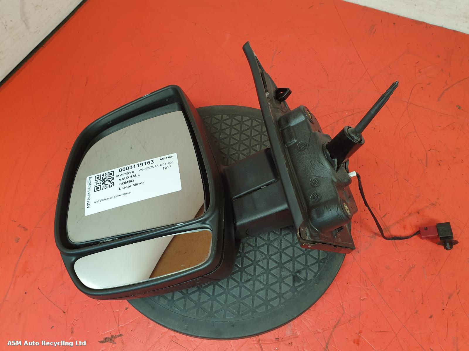 View Auto part L Door Mirror Vauxhall Combo 2017