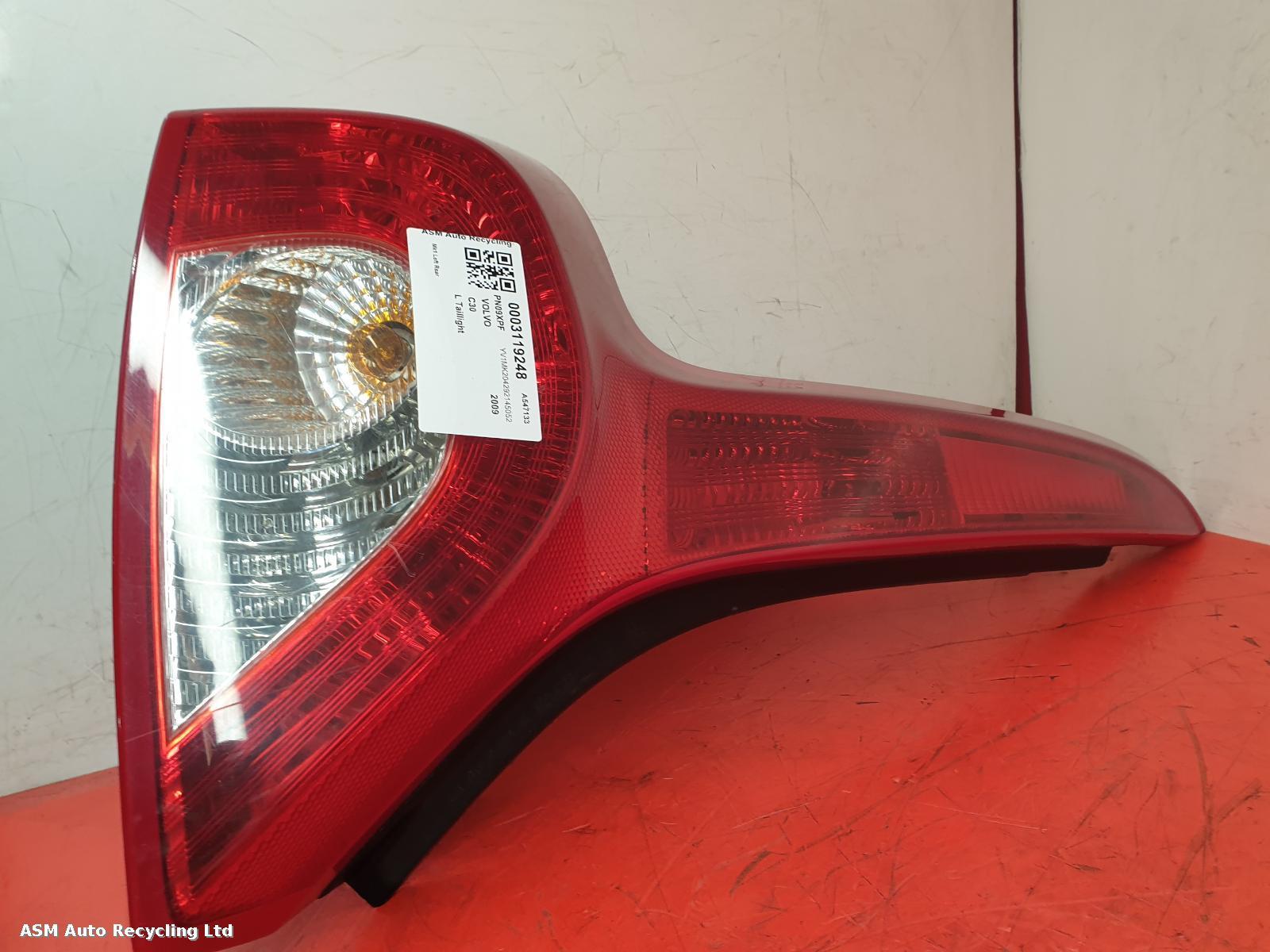 View Auto part L Taillight Volvo C30 2009