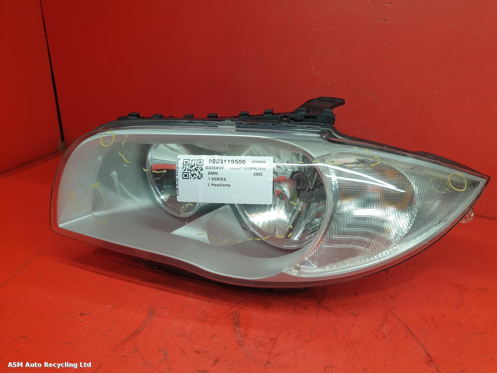 View Auto part L Headlamp Bmw 1 Series 2005
