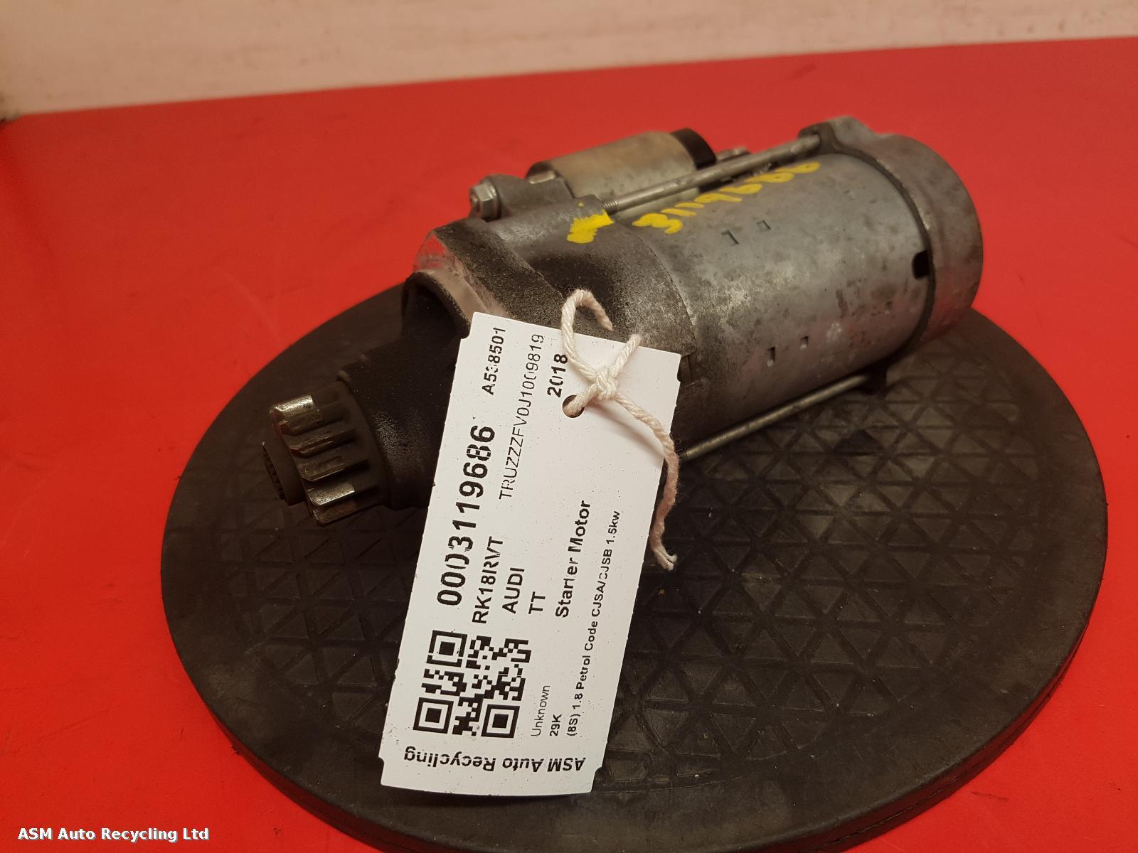 View Auto part Starter Motor Audi Tt 2018