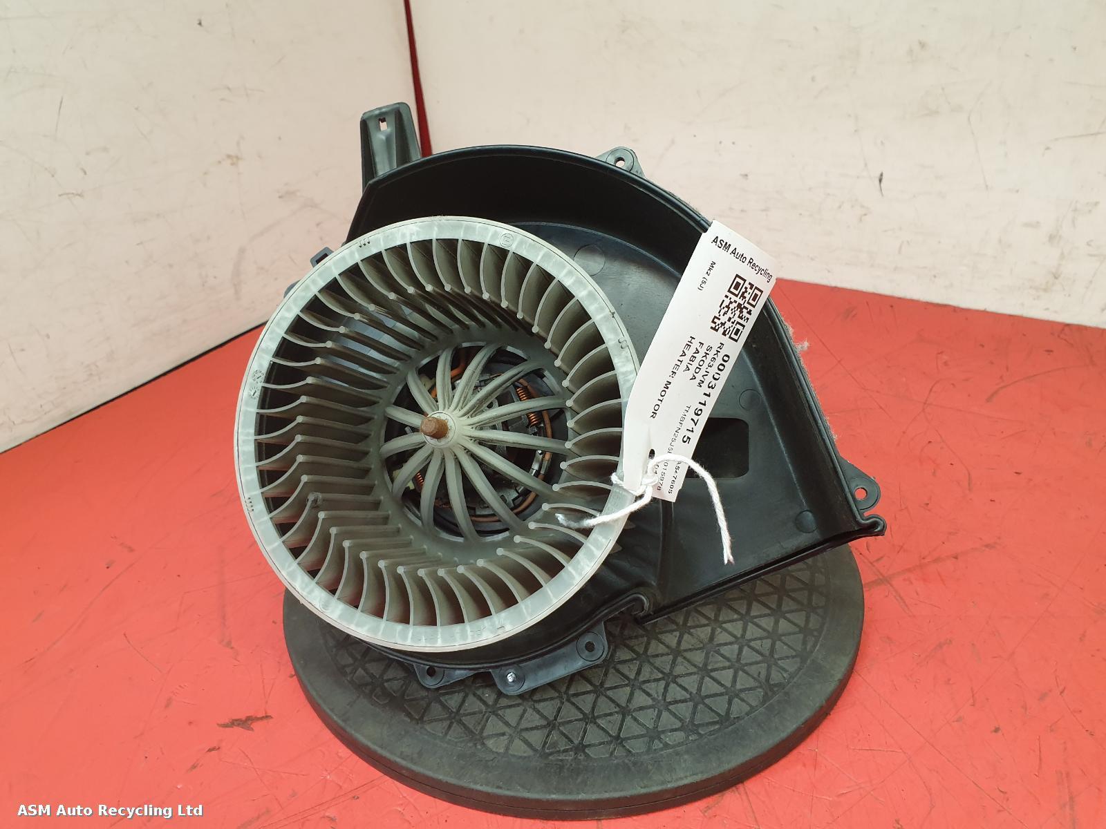 View Auto part Heater Motor/Assembly Skoda Fabia 2013