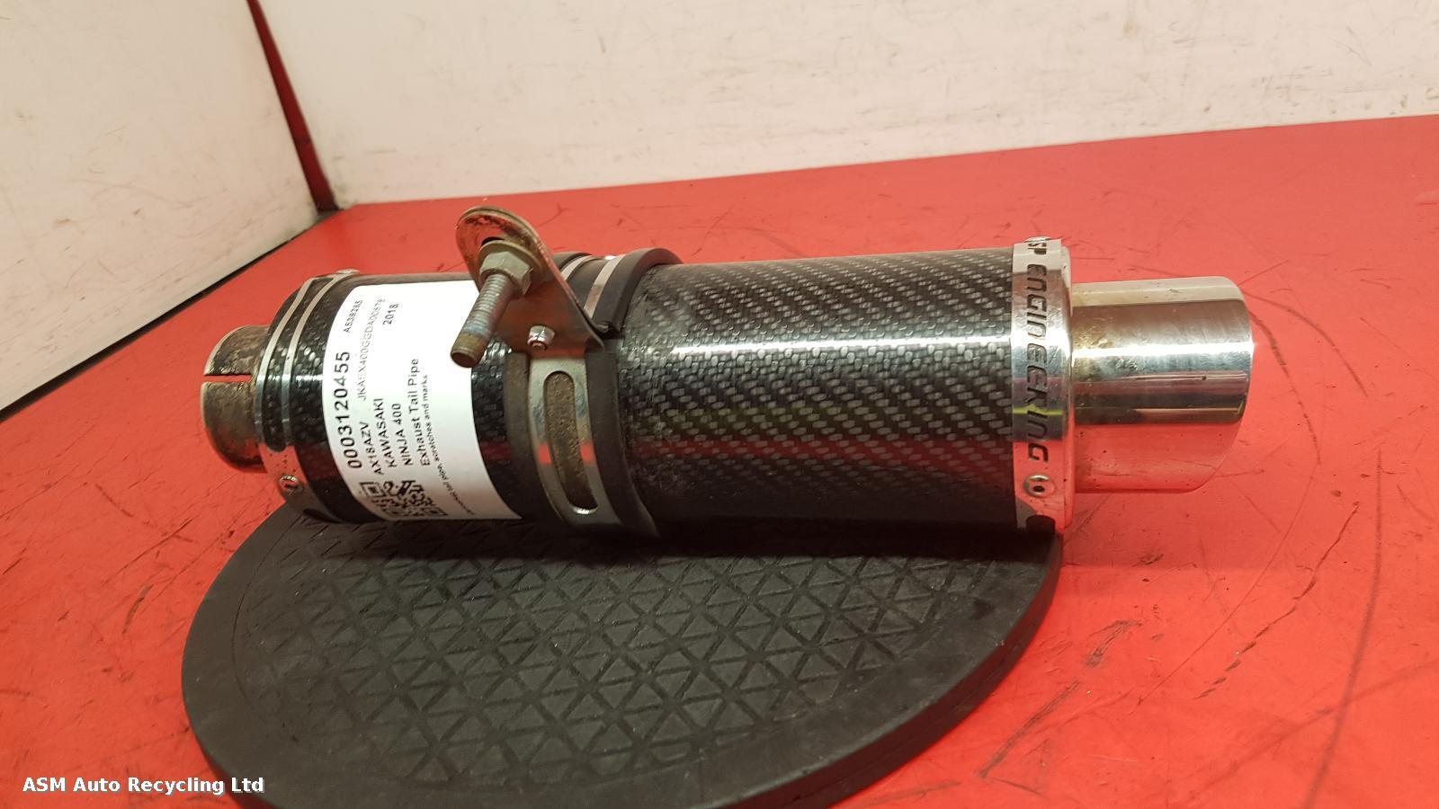 View Auto part Tail Pipe Kawasaki Ninja 400 2018