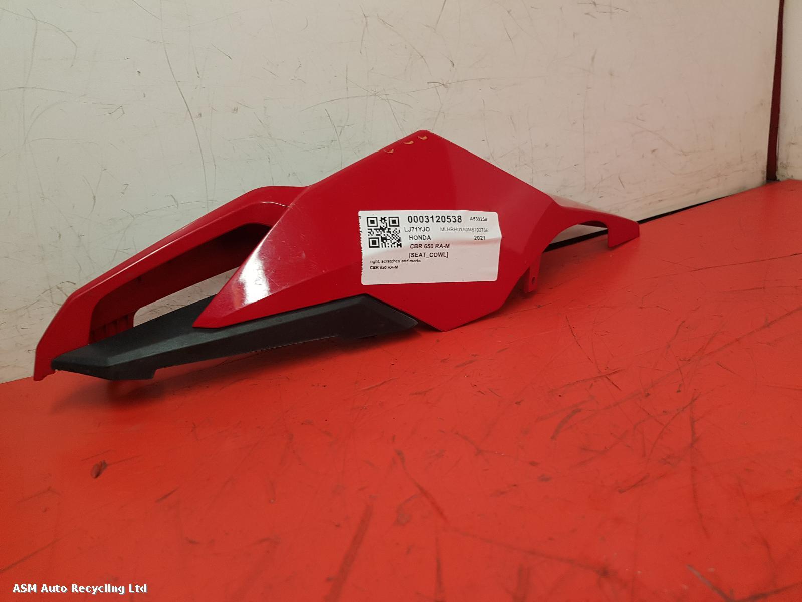 View Auto part Seat Cowl Honda Cbr 650 Ra-m 2021
