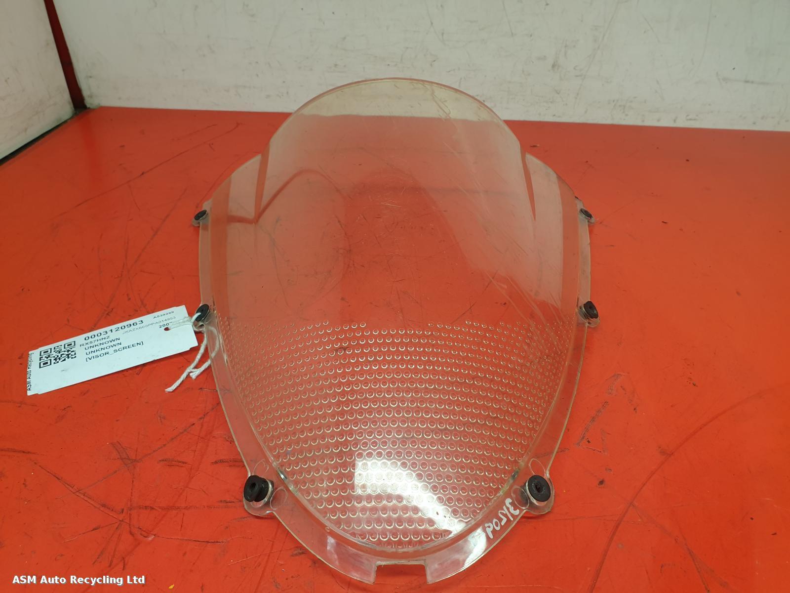 View Auto part Visor Screen Kawasaki Zx 600 2007