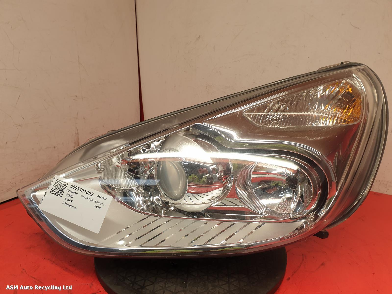 View Auto part L Headlamp Ford S Max 2010