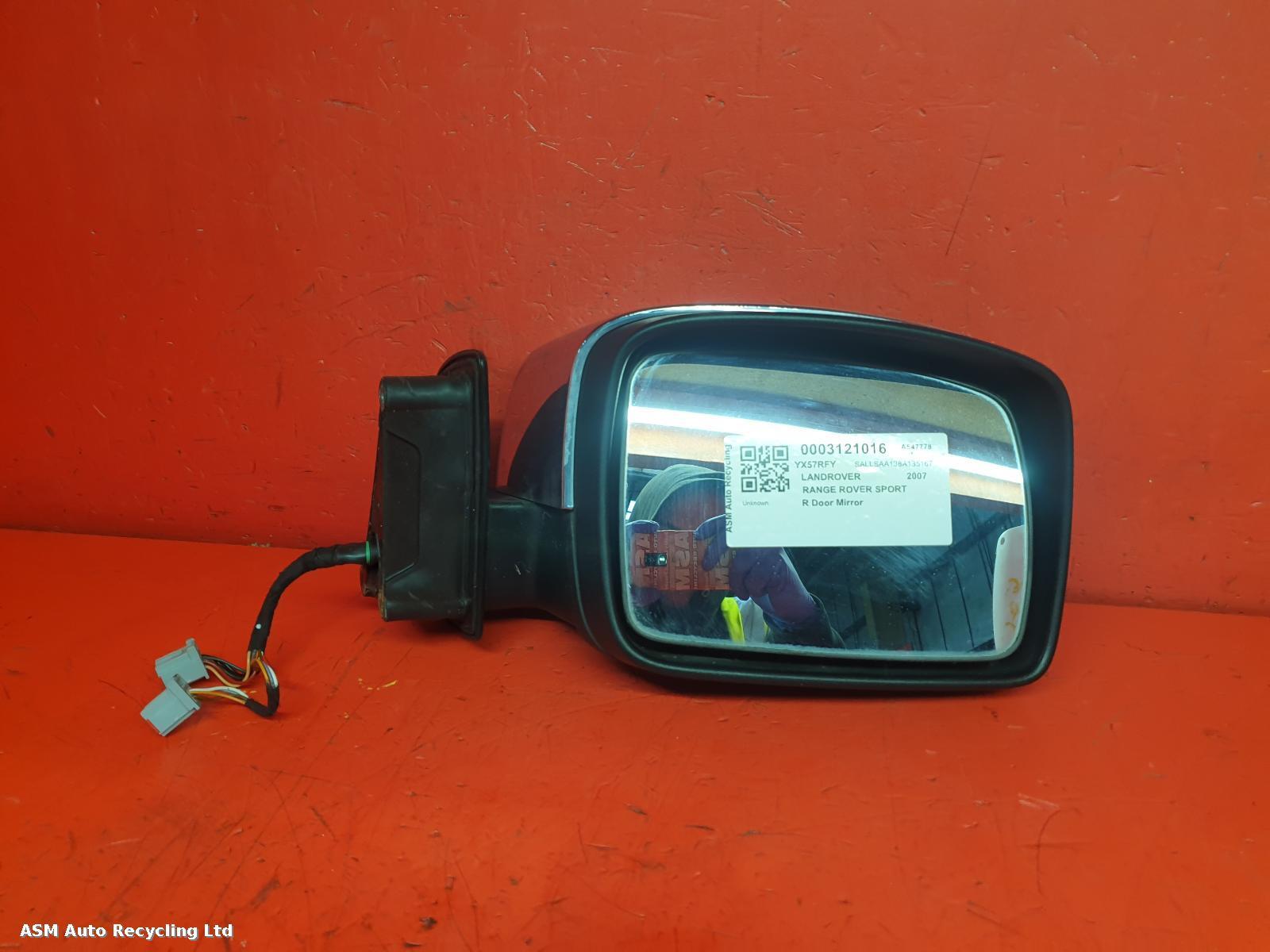 View Auto part R Door Mirror Land Rover Range Rover Sport 2007