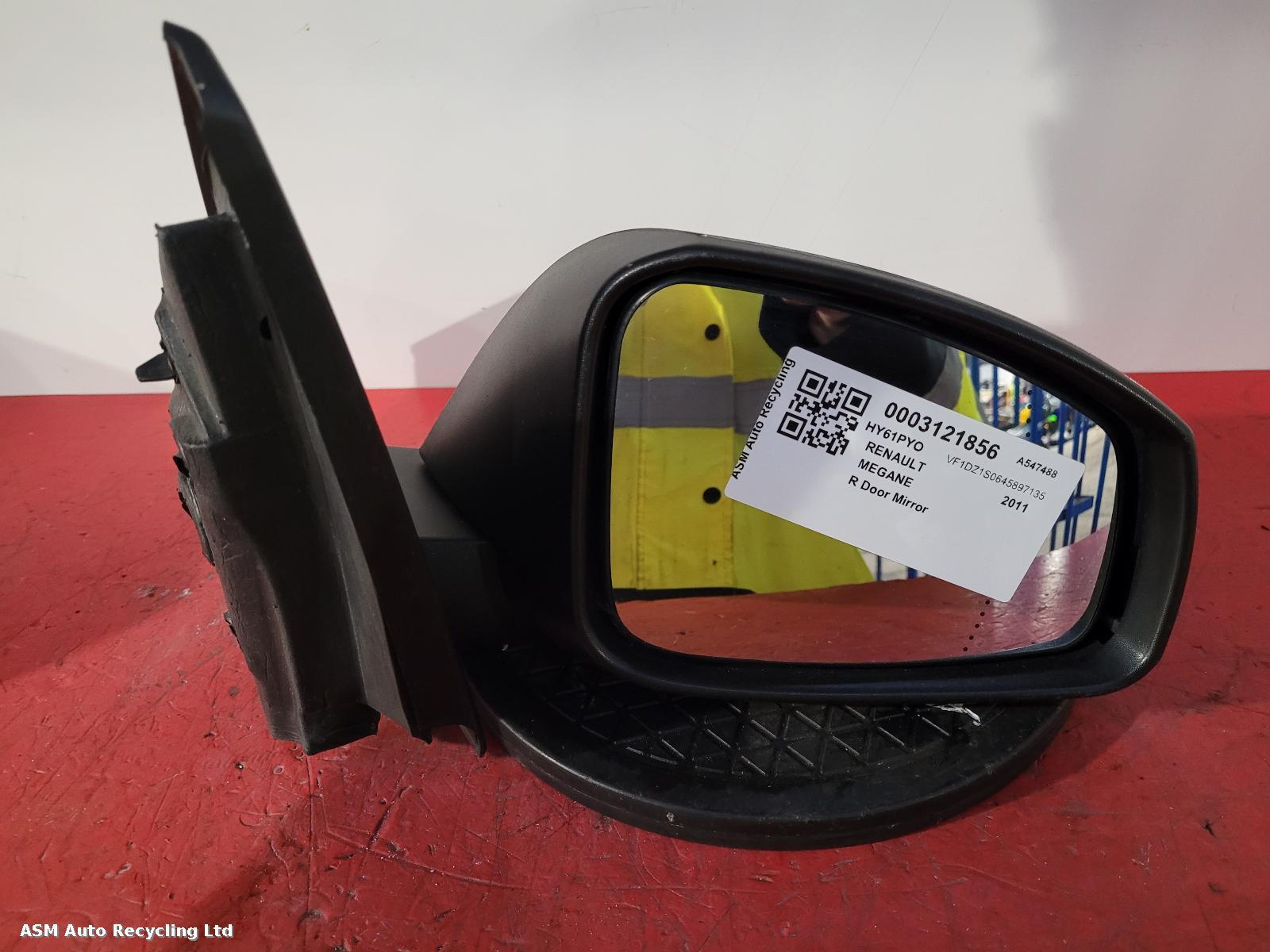 View Auto part R Door Mirror Renault Megane 2011