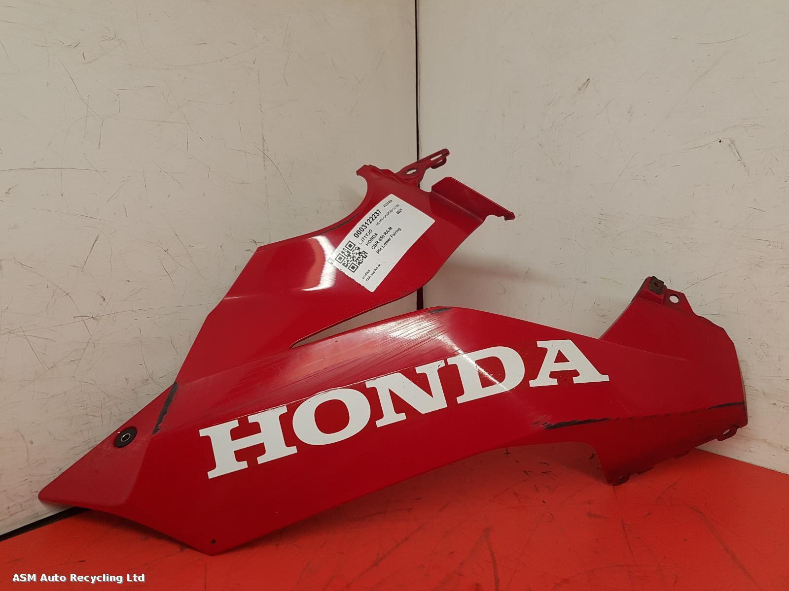 View Auto part RH Lower Fairing Honda Cbr 650 Ra-m 2021