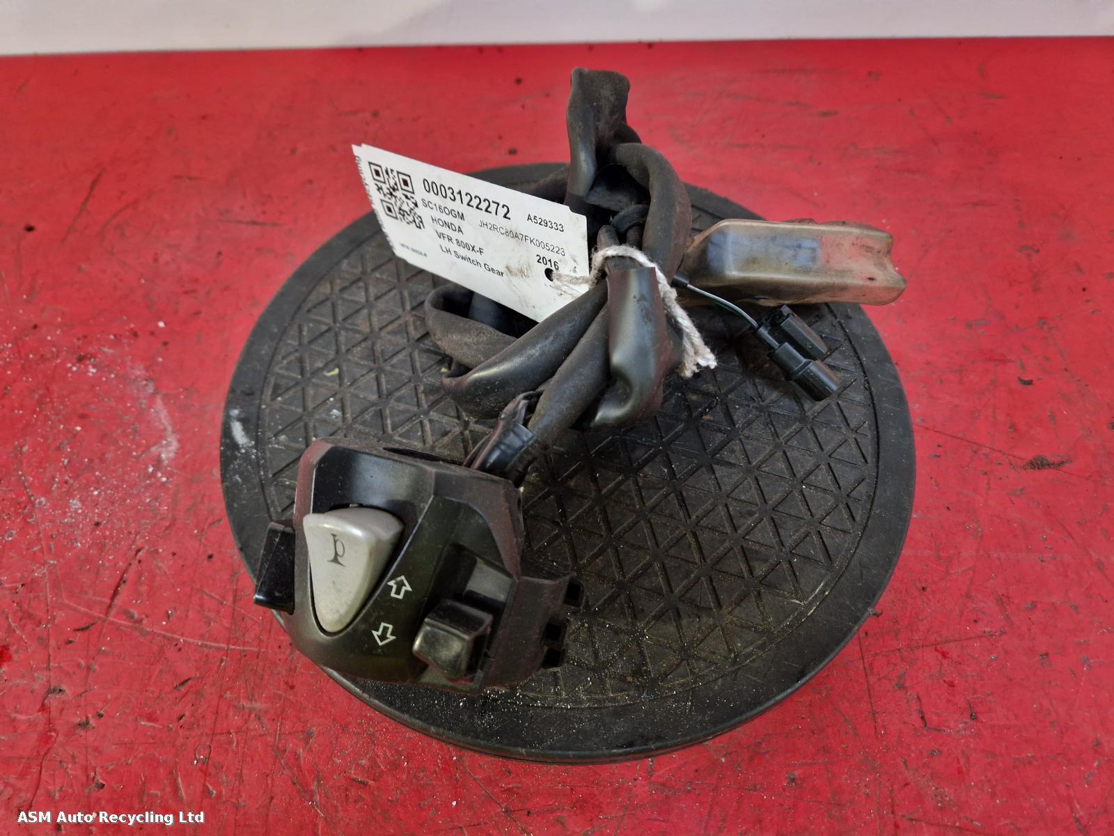 View Auto part LH Switch Gear Honda Vfr 800x-f 2016