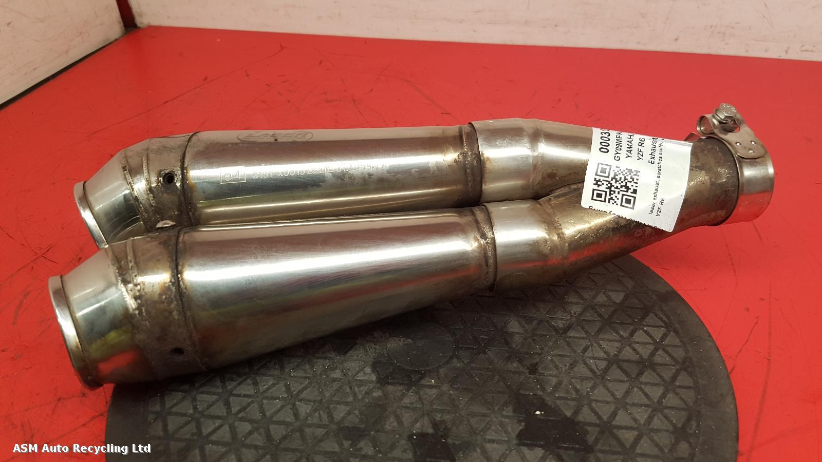 View Auto part Tail Pipe Yamaha Yzf R6 2009