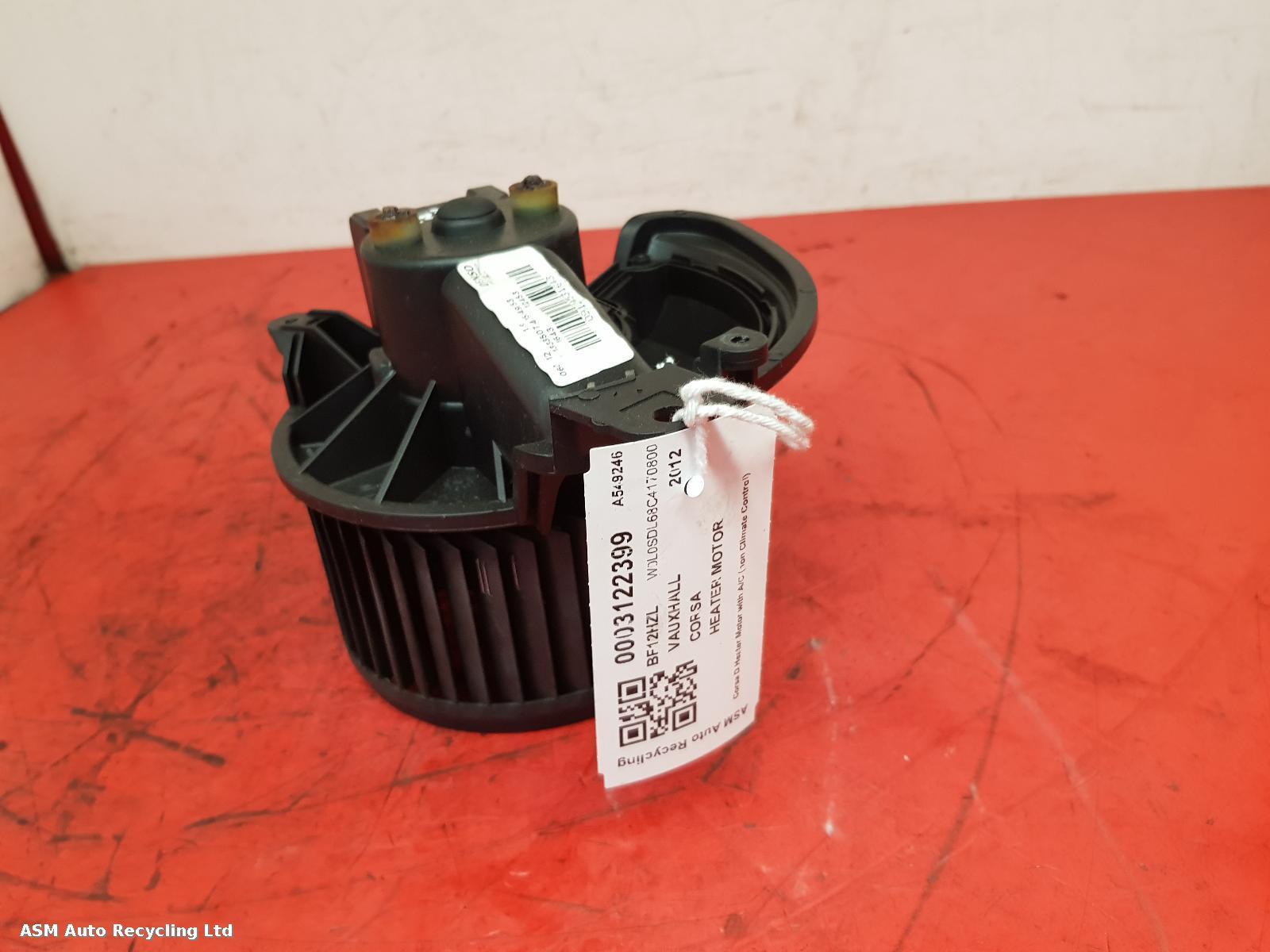 View Auto part Heater Motor/Assembly Vauxhall Corsa 2012