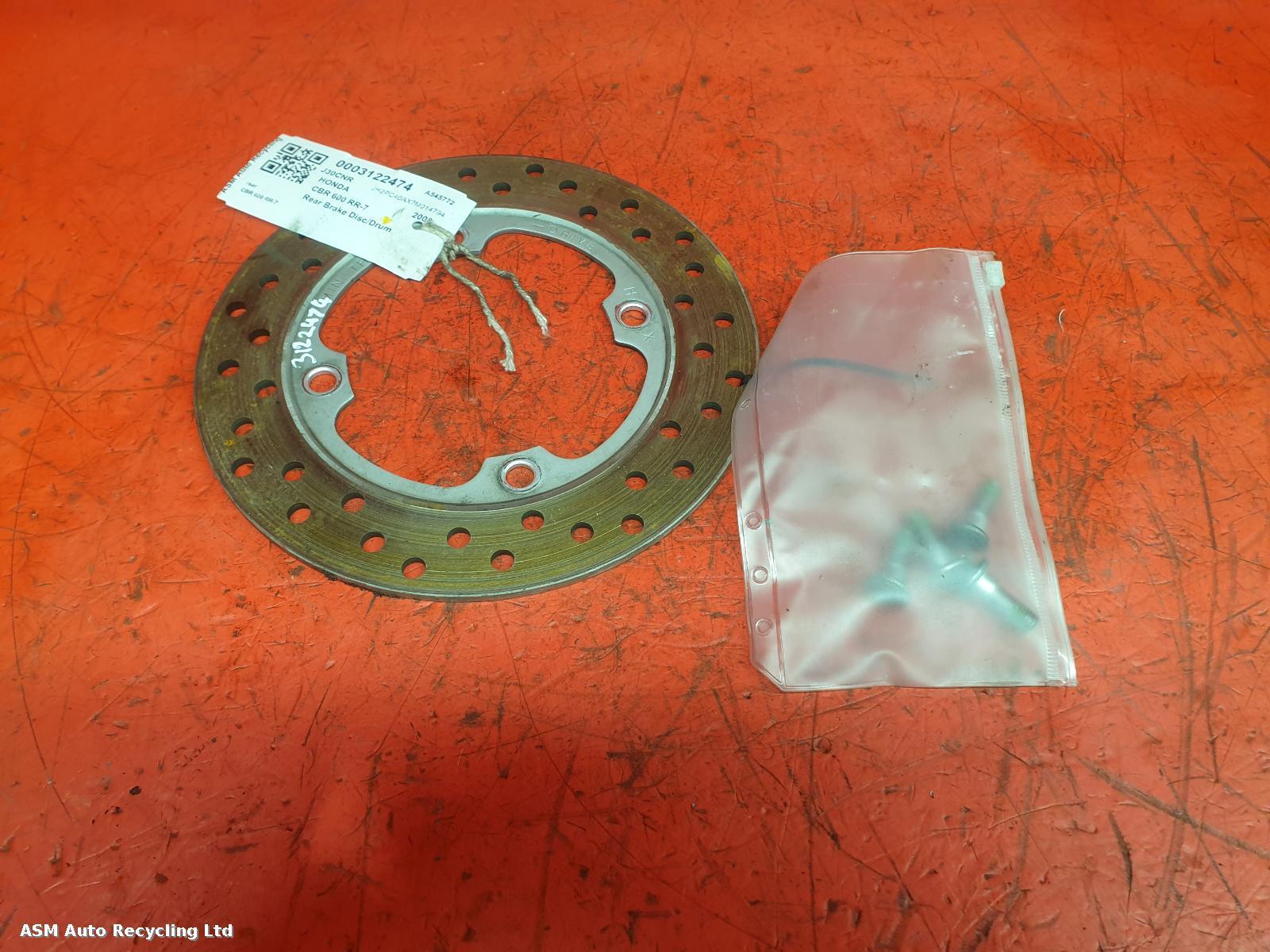 View Auto part Rear Brake Disc/Drum Honda Cbr 600 Rr-7 2008