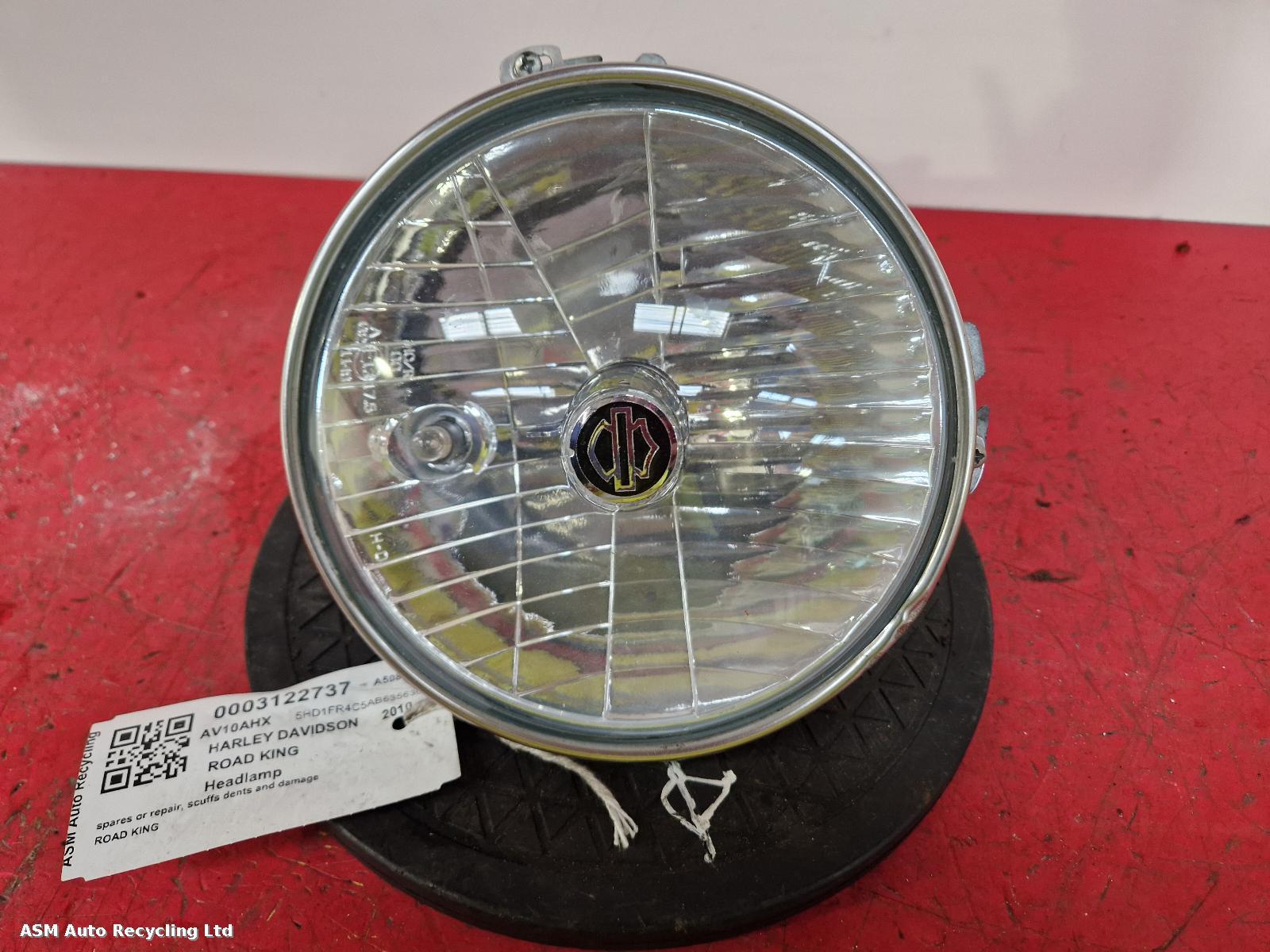 View Auto part Headlamp Harley Davidson Road King 2010
