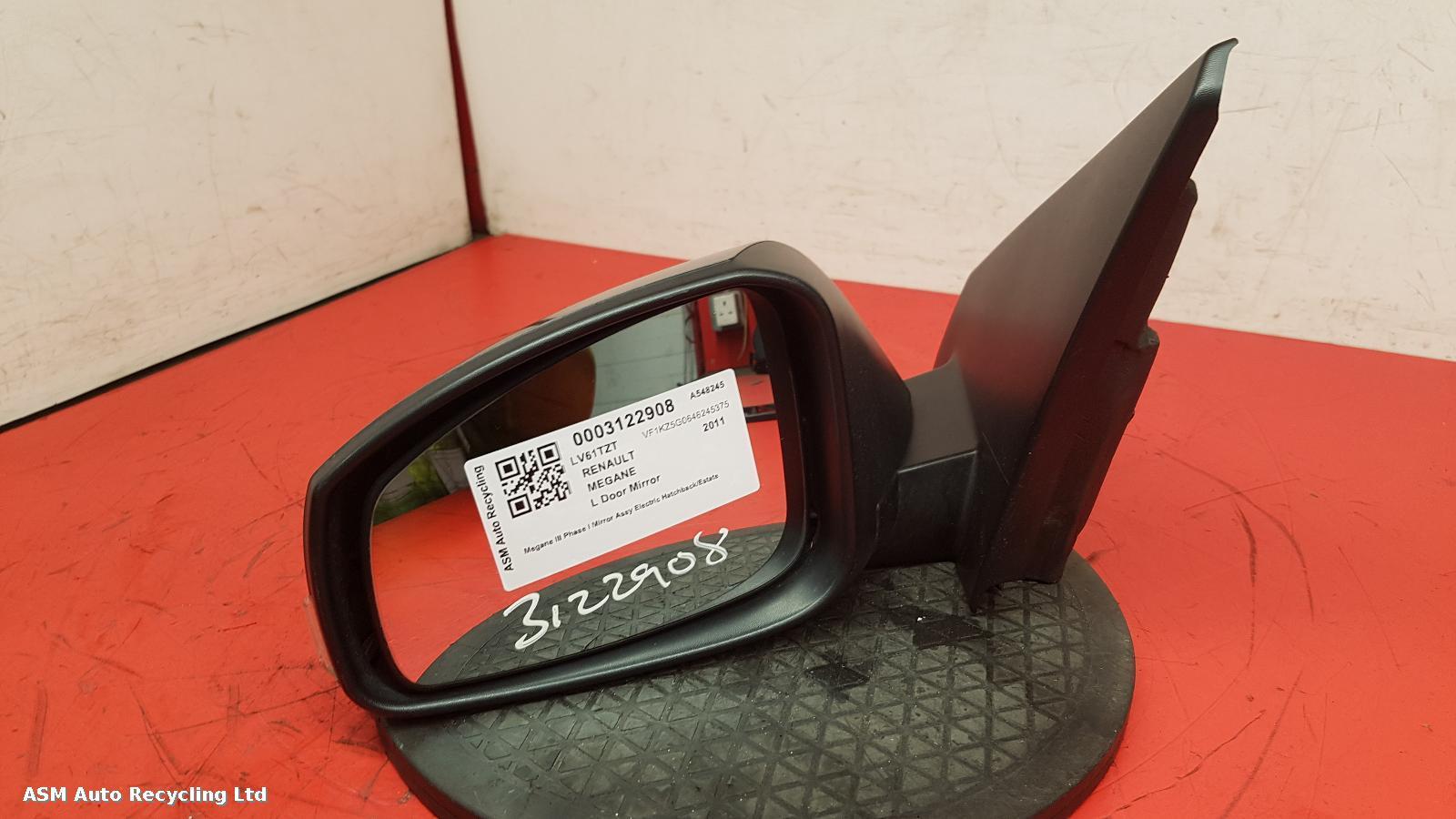 View Auto part L Door Mirror Renault Megane 2011