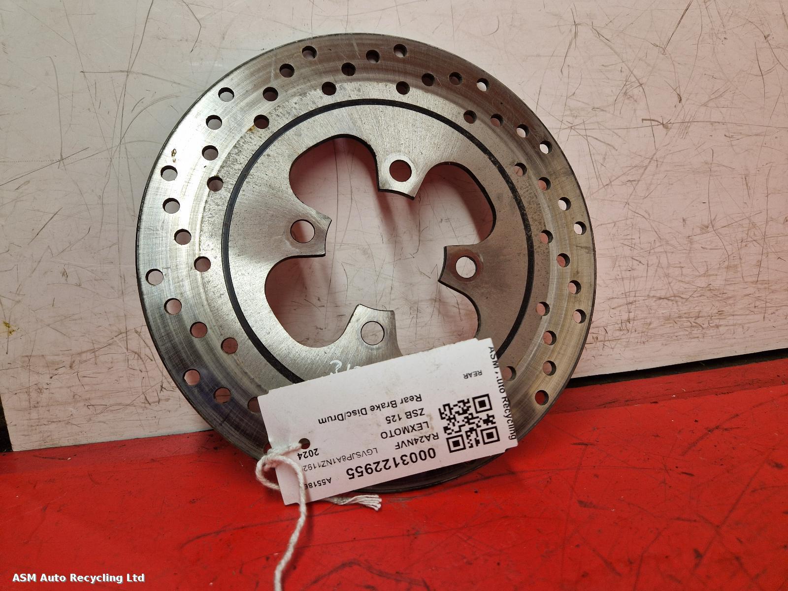 View Auto part Rear Brake Disc/Drum Lexmoto Zsb 125 2024