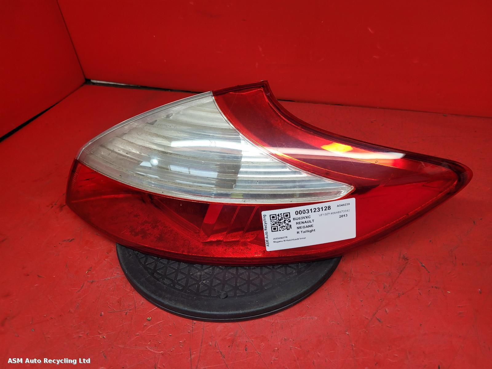 View Auto part R Taillight Renault Megane 2013