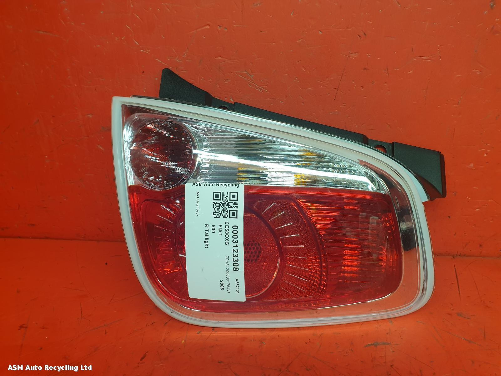 View Auto part R Taillight Fiat 500 2008