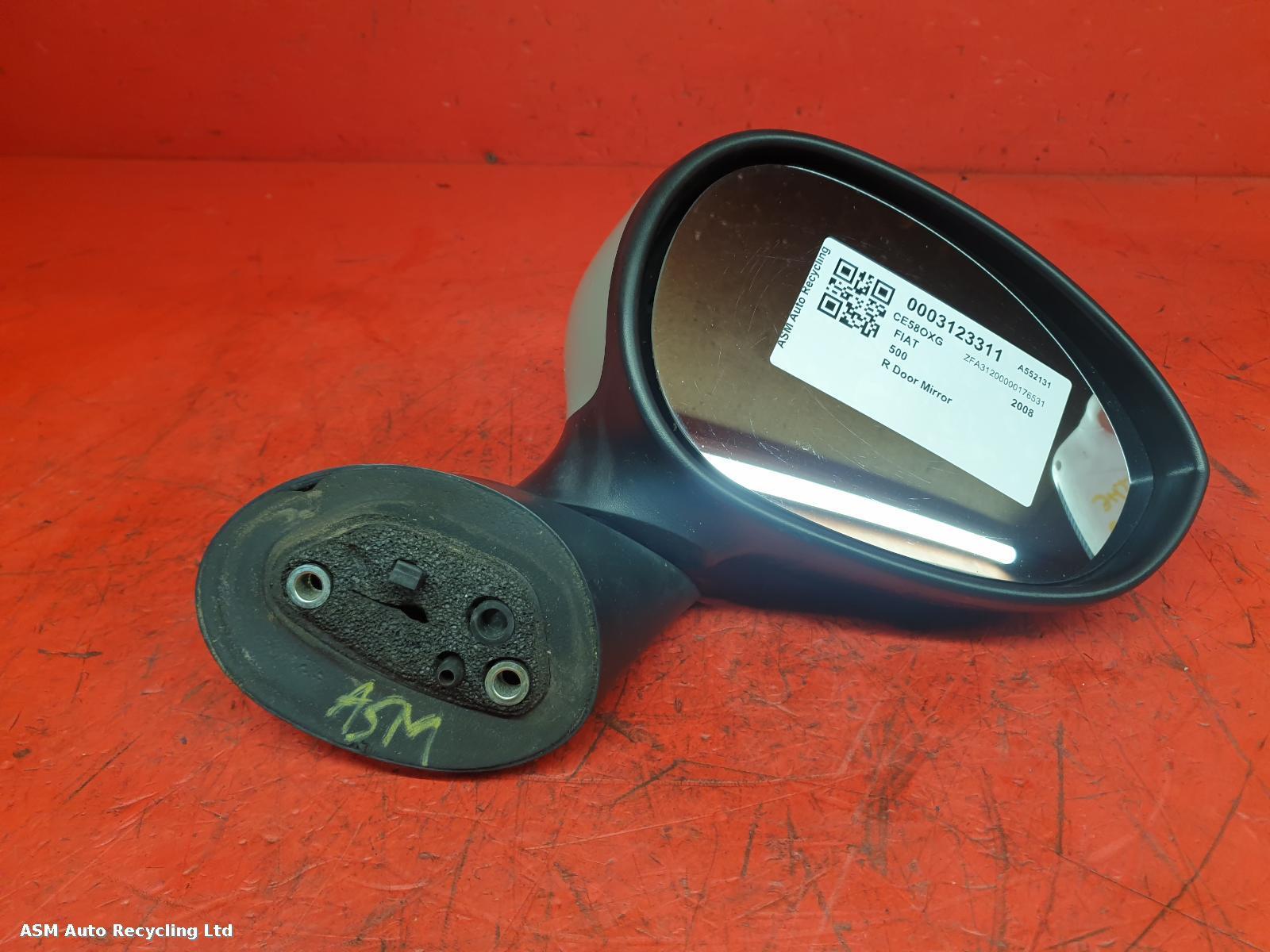 View Auto part R Door Mirror Fiat 500 2008