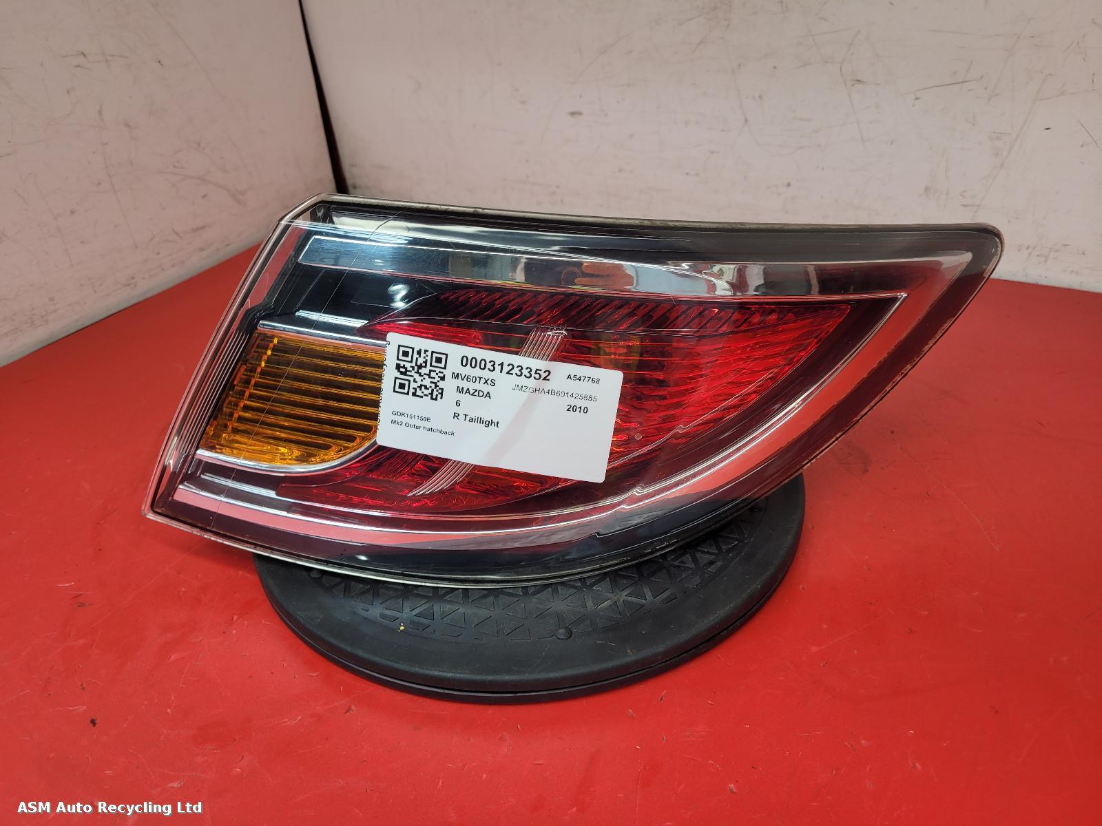 View Auto part R Taillight Mazda 6  2010