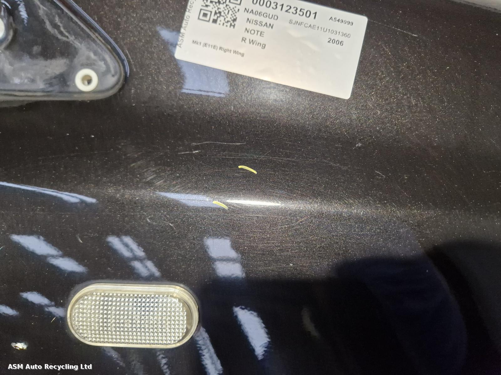 View Auto part R Wing Nissan Note 2006