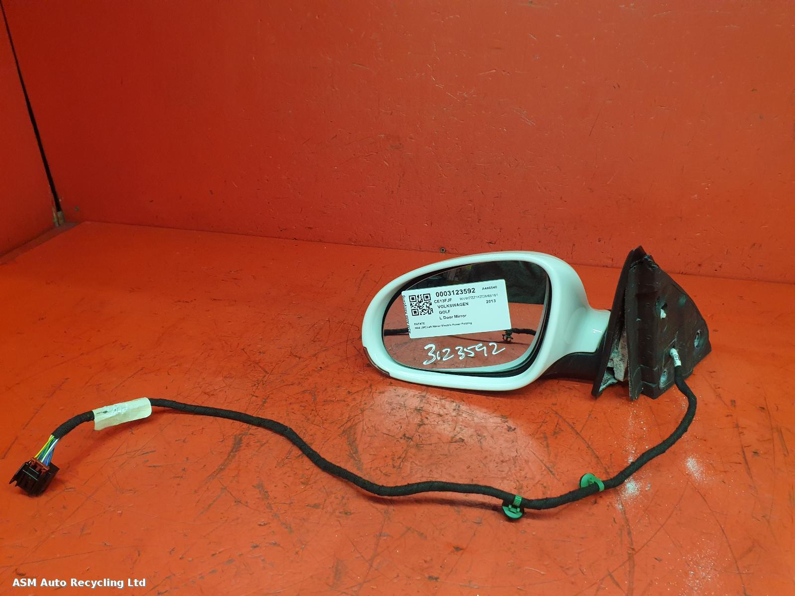 View Auto part L Door Mirror Volkswagen Golf 2013