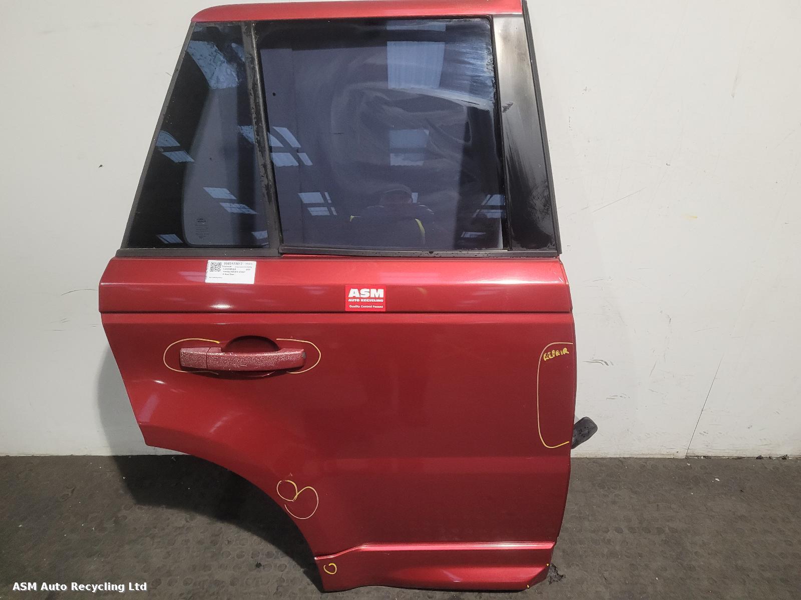 View Auto part R Rear Door Land Rover Range Rover Sport 2007