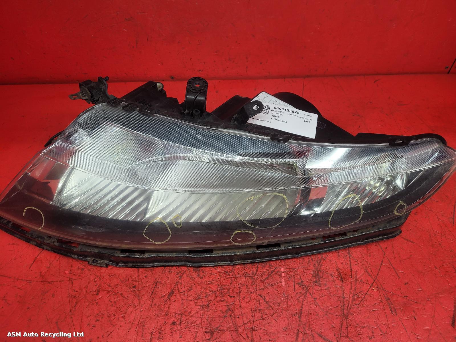 View Auto part L Headlamp Honda Civic 2008