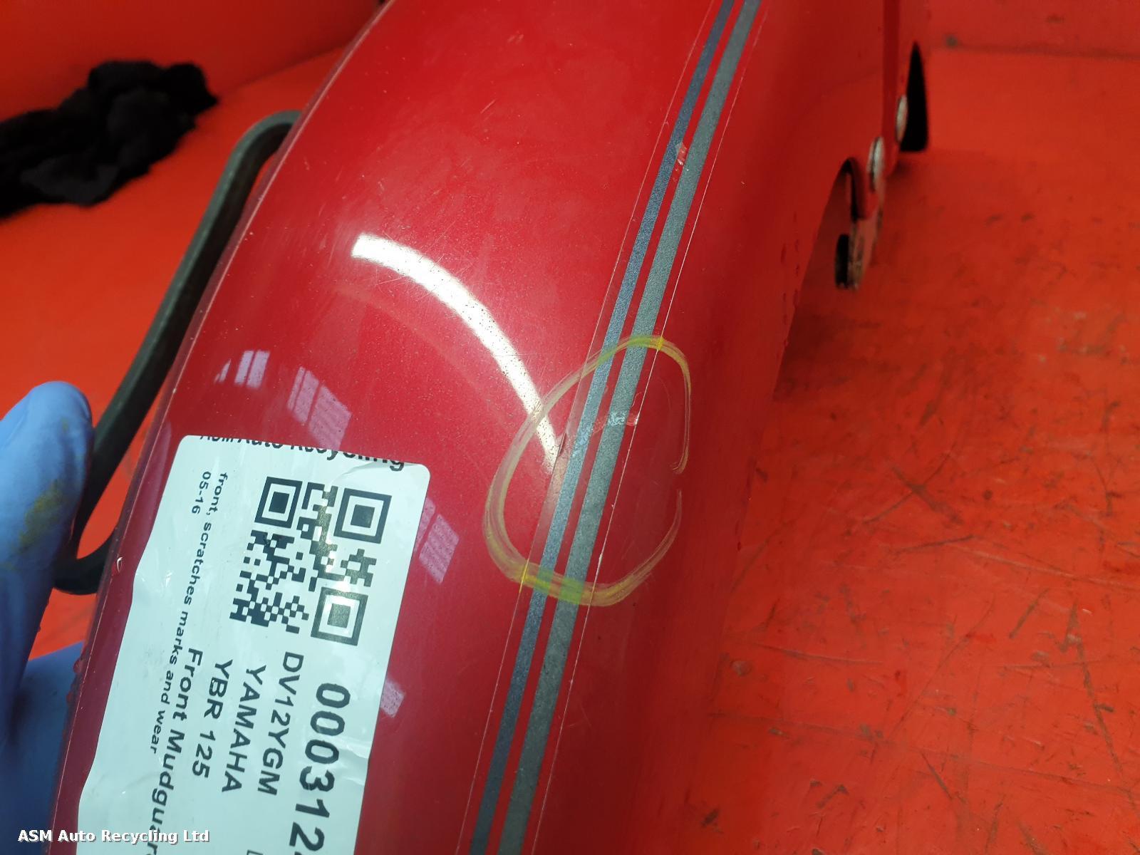 View Auto part Front Mudguard Yamaha Ybr 125 2012