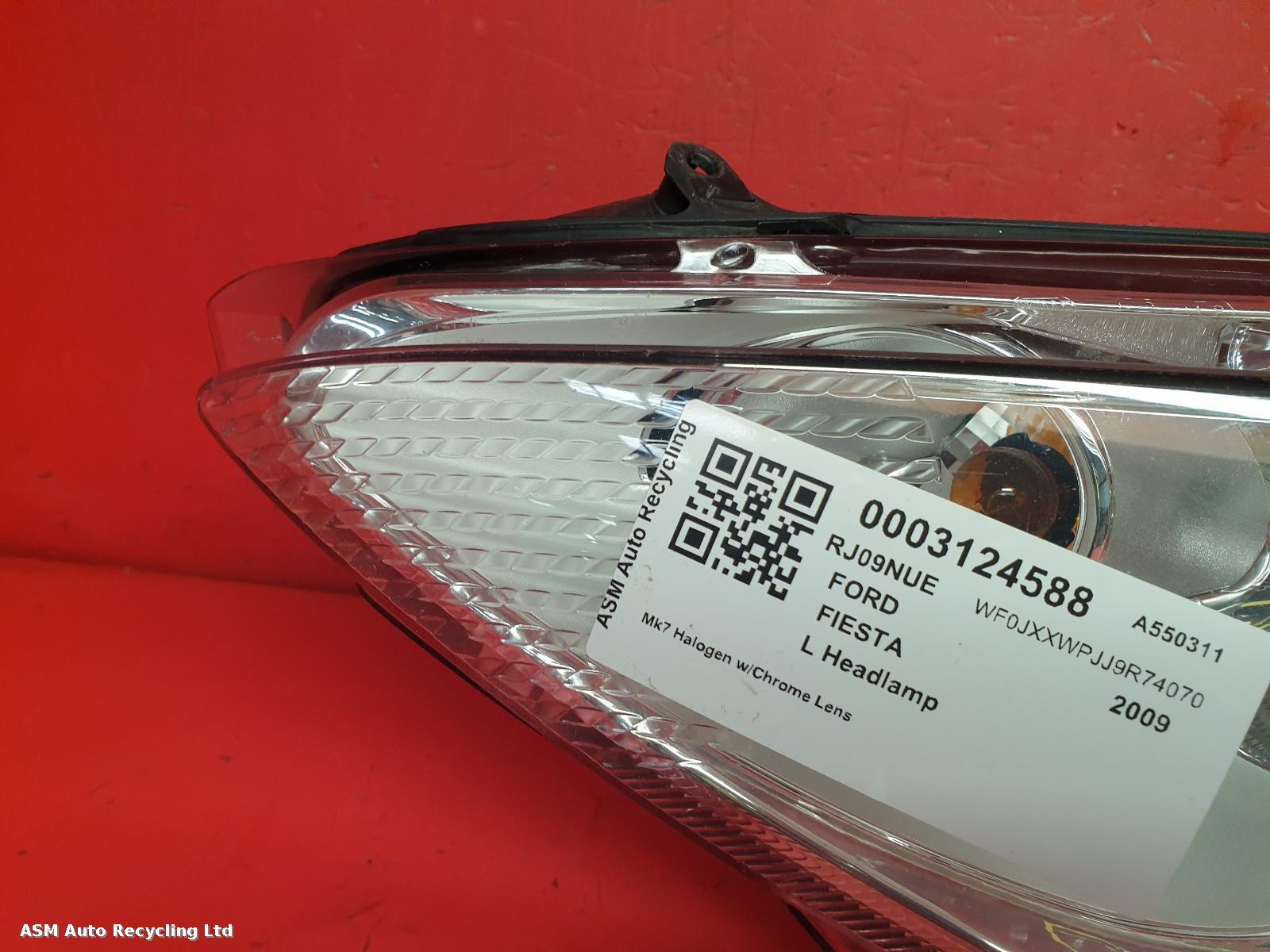 View Auto part L Headlamp Ford Fiesta 2009