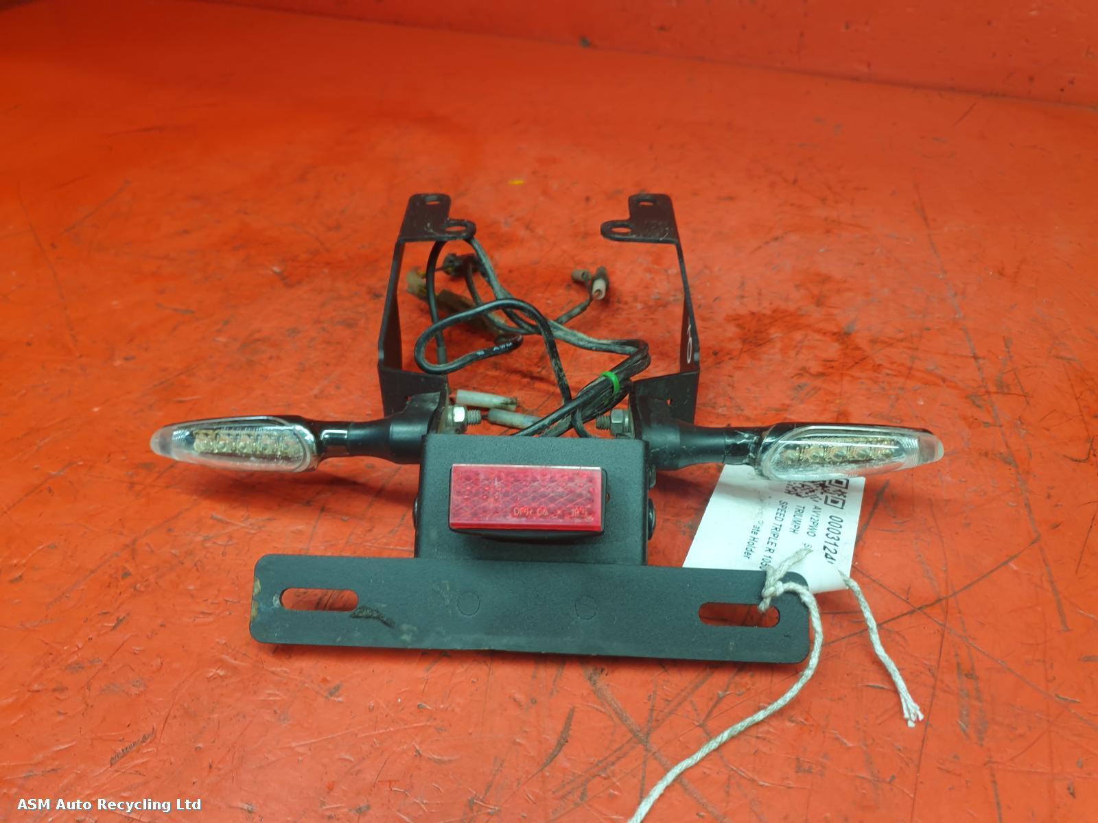 View Auto part Number Plate Holder Triumph Speed Triple R 1050 2012