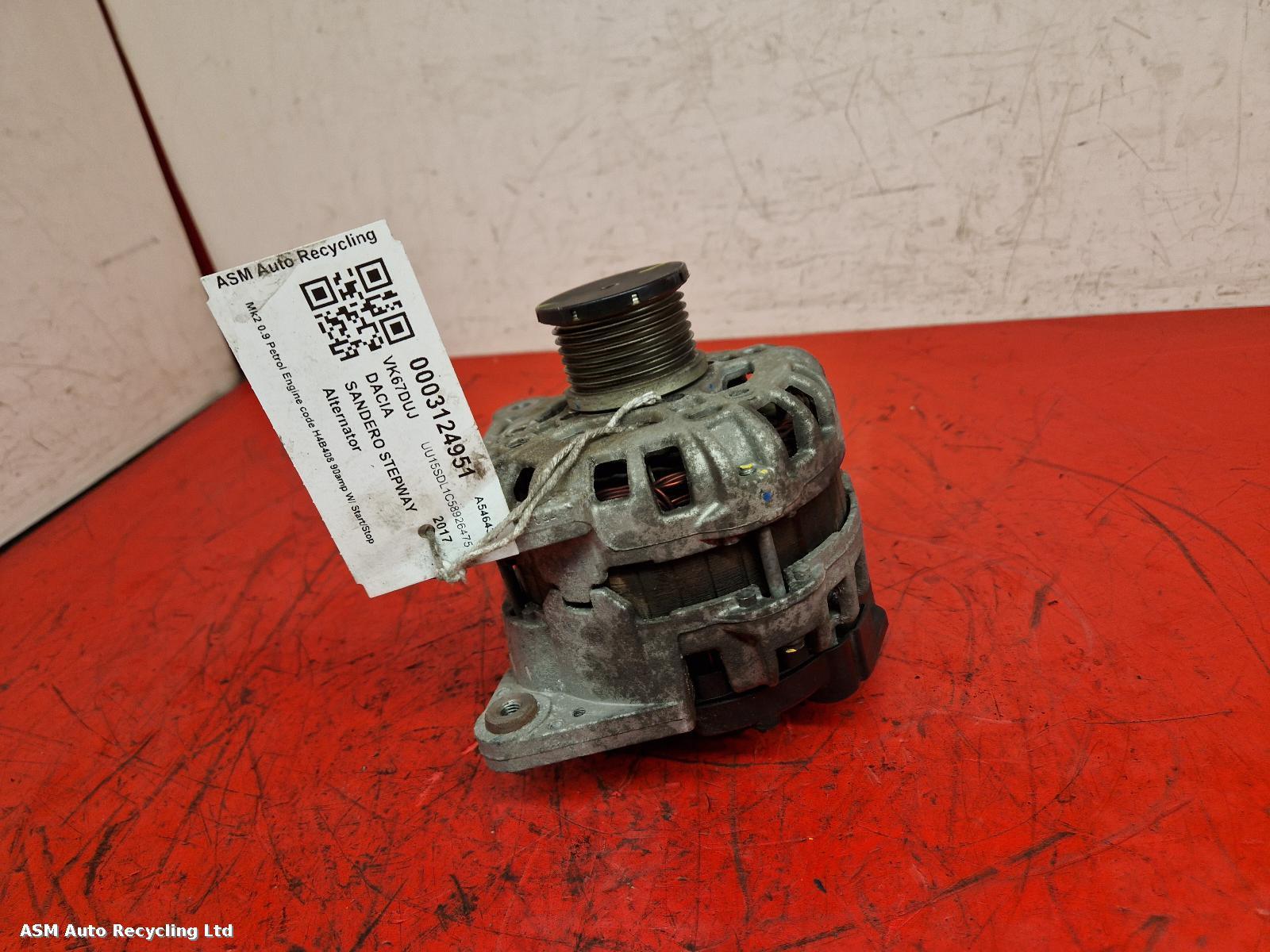 View Auto part Alternator Dacia Sandero Stepway 2017
