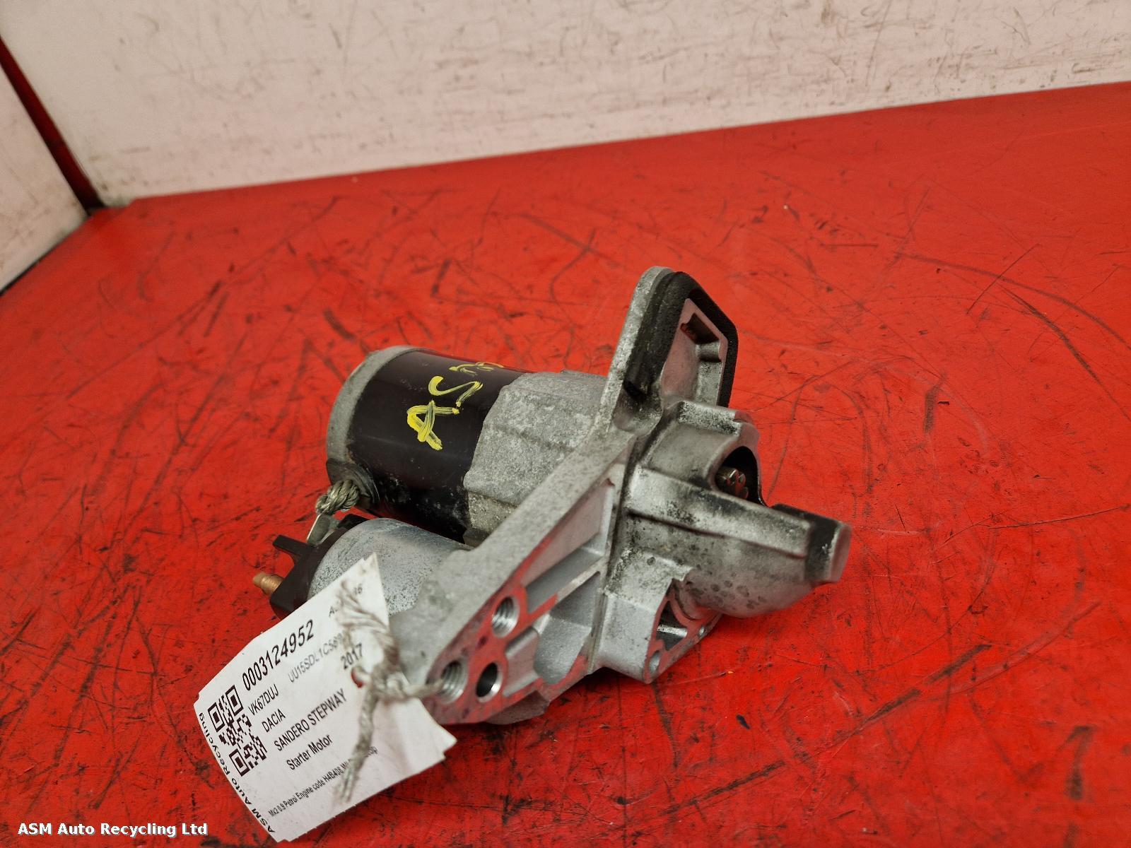 View Auto part Starter Motor Dacia Sandero Stepway 2017