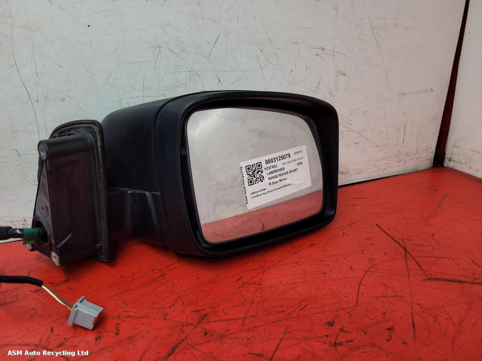 View Auto part R Door Mirror Land Rover Range Rover Sport 2008