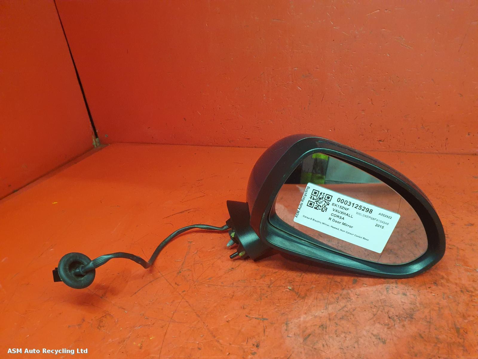 View Auto part R Door Mirror Vauxhall Corsa 2015